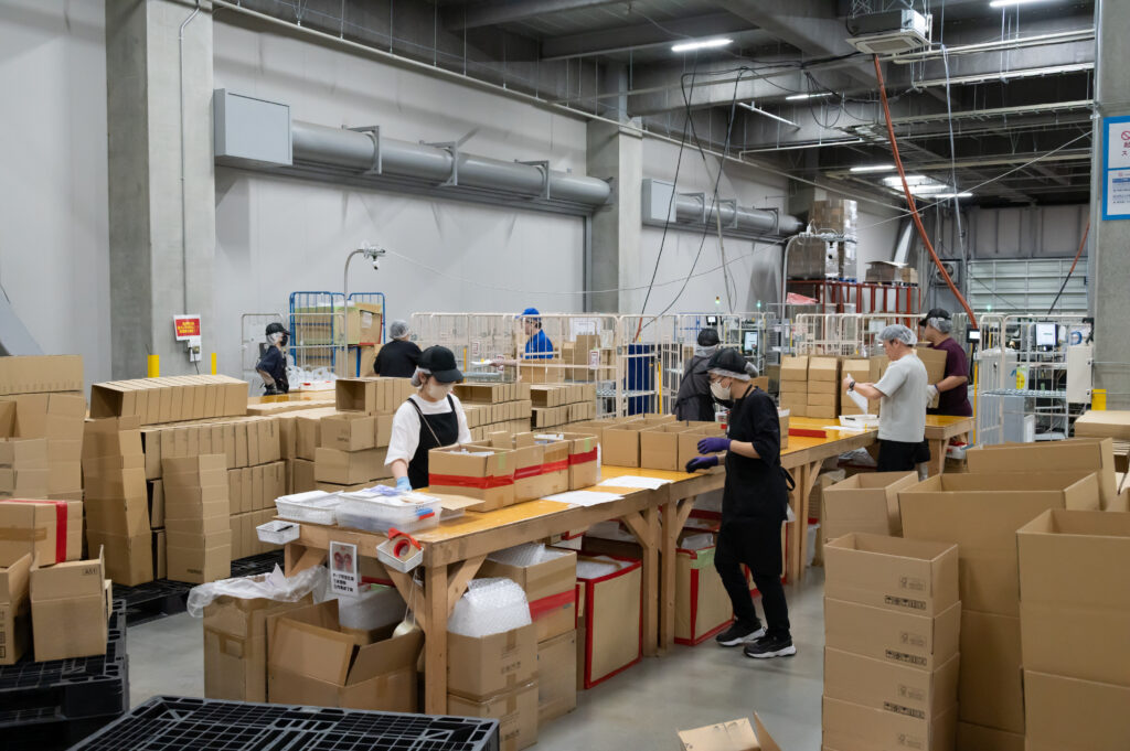 EC通販の出荷作業