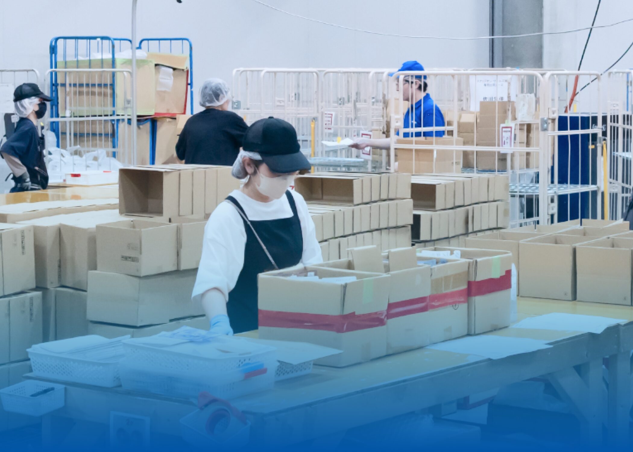 倉庫業に生産性を。￼仕事に真心を。